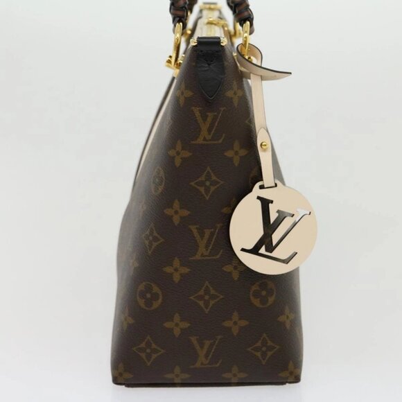 LOUIS VUITTON Monogram V Tote MM Tote Bag 2way M45273 LV Auth 30668S - Picture 6 of 16